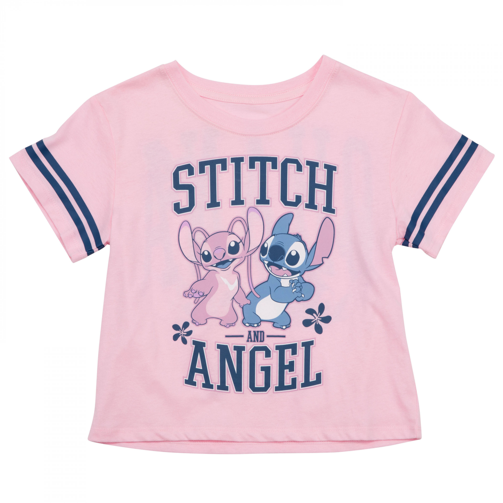 Lilo & Stitch Angel Ohana Youth Girl's T-Shirt Pink | eBay